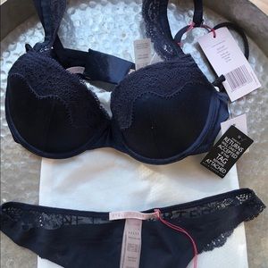 Brand New Blue Stella McCartney Lingerie